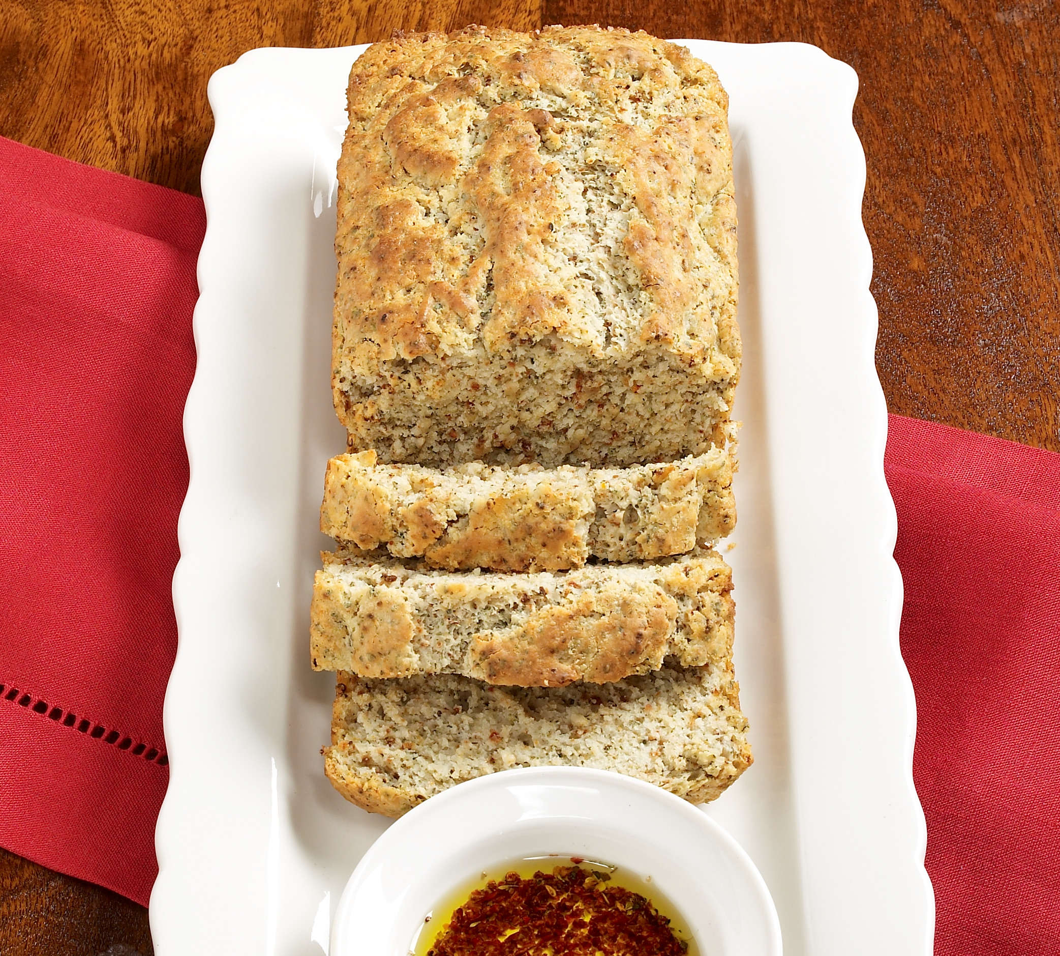 TOMATO BASIL BREAD