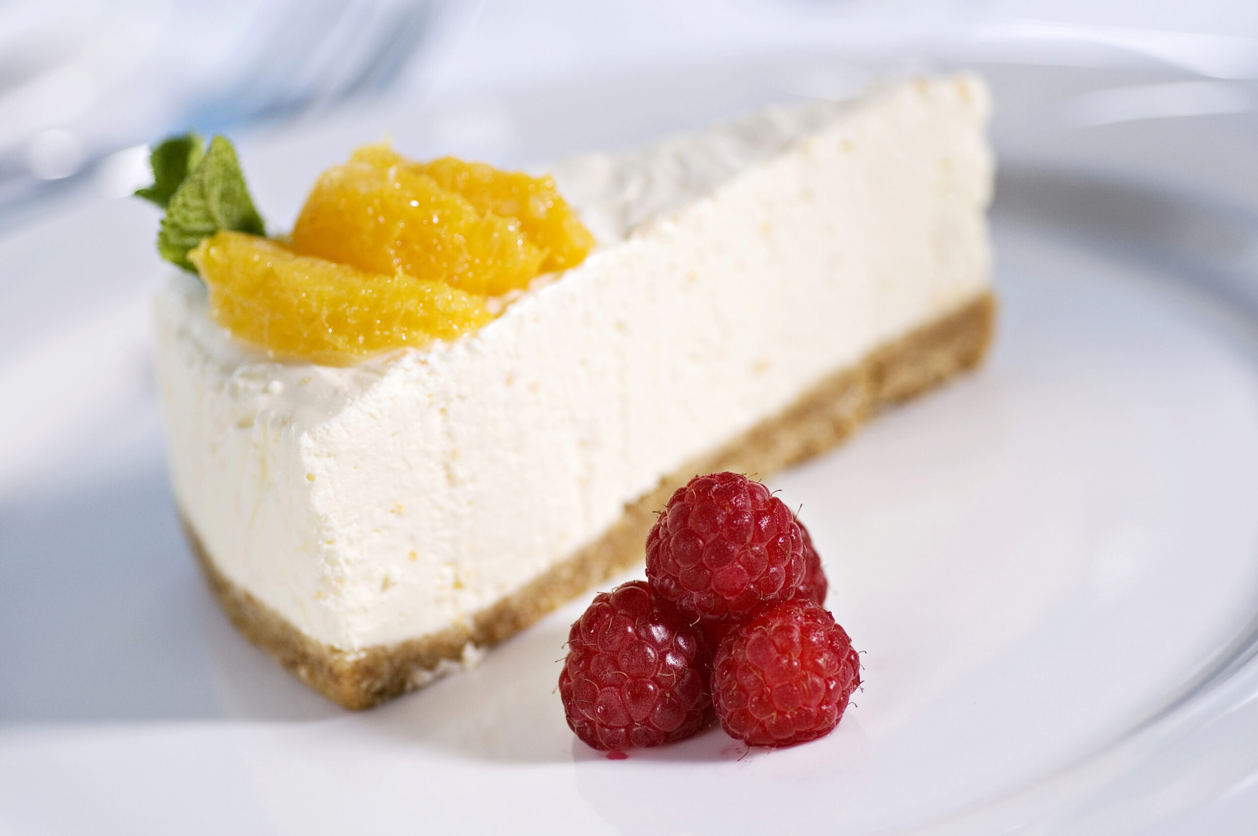 Orange Chiffon Cheesecake